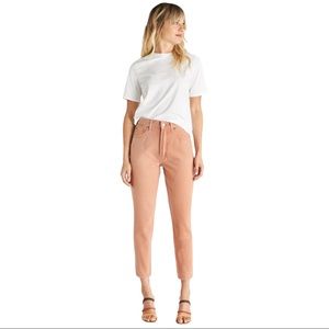Ética Alex High Rise Skinny Ankle Jeans in Coffee NWOT (25)
